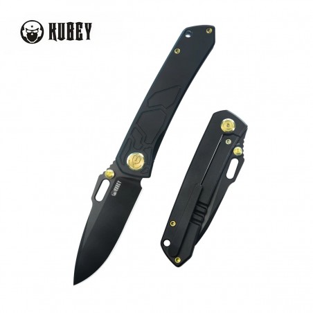 Nóż składany Kubey Blackout Black Titanium, Black M390 by Dmitry Osarenko (KB259C) Nóż składany Kubey Blackout Black Titanium, Black M390 by Dmitry Osarenko (KB259C)