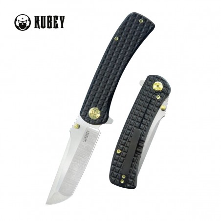 Nóż składany Kubey Interflow Black Frag Titanium, Satin M390 by James Lowe (KB294C) Nóż składany Kubey Interflow Black Frag Titanium, Satin M390 by James Lowe (KB294C)