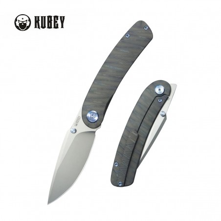 Nóż składany Kubey Momentum Flame Titanium, Beadblasted M390 by Sherif Manganas (KB386C) Nóż składany Kubey Momentum Flame Titanium, Beadblasted M390 by Sherif Manganas (KB386C)