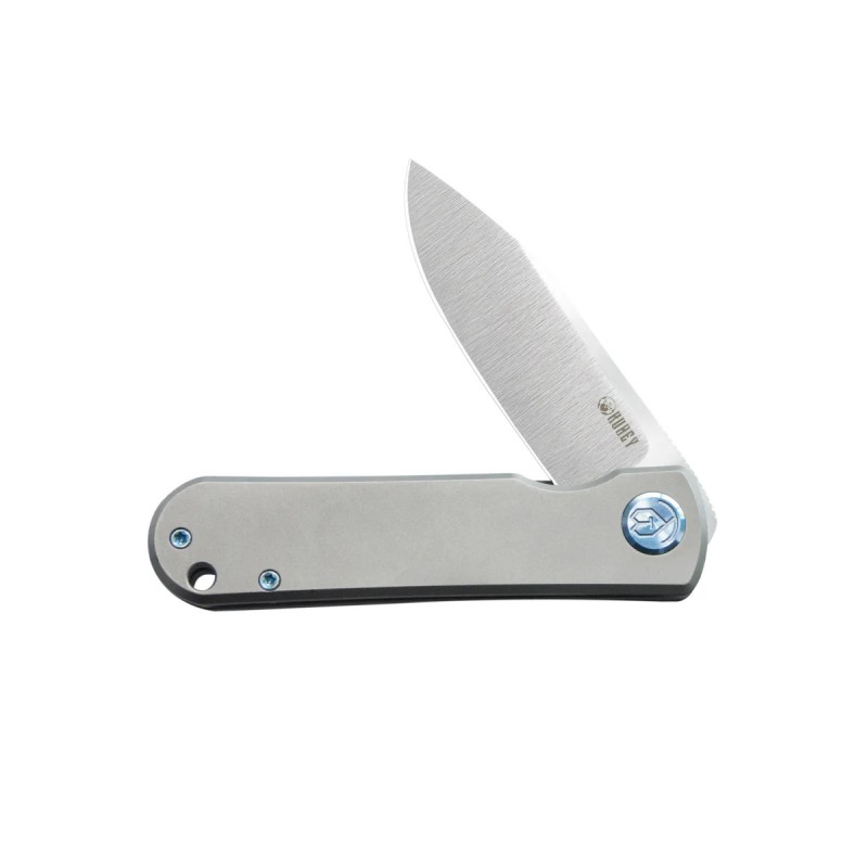 Nóż składany Kubey NEO Grey Titanium, Satin S35VN by Keanu Alfaro (KB359A)