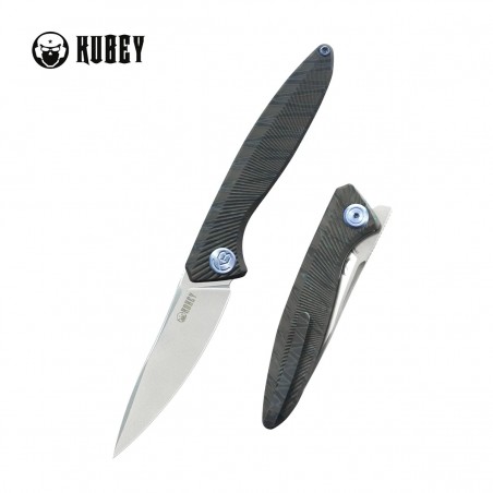 Nóż składany Kubey Pike Flamed Titanium, Sandblasted CPM 20CV by Parsons Bladeworks (KB2103C) Nóż składany Kubey Pike Flamed Titanium, Sandblasted CPM 20CV by Parsons Bladeworks (KB2103C)