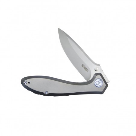 Nóż składany Kubey Ruckus Gray Titanium, Beadblasted CPM 20CV by Sherif Manganas (KB314Q) Nóż składany Kubey Ruckus Gray Titanium, Beadblasted CPM 20CV by Sherif Manganas (KB314Q)