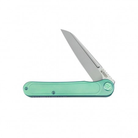 Nóż składany Kubey Dandy Green Titanium, Sandblasted CPM S90V by Maksym Tkachuk (KB247F) Nóż składany Kubey Dandy Green Titanium, Sandblasted CPM S90V by Maksym Tkachuk (KB247F)