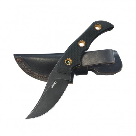 Nóż Kubey Blade Hunter Black G10, Blackwashed 14C28N by Mikkel Willumsen (KU375B) Nóż Kubey Blade Hunter Black G10, Blackwashed 14C28N by Mikkel Willumsen (KU375B)