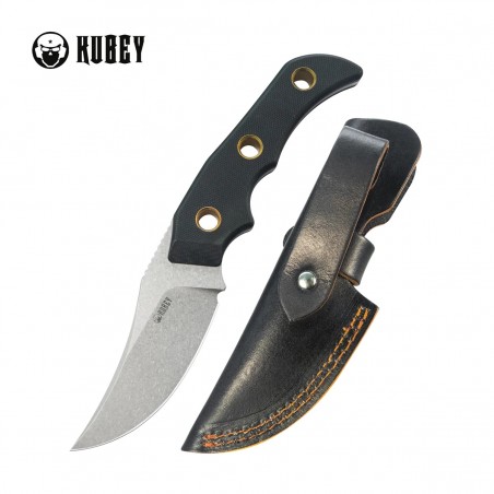 Nóż Kubey Blade Hunter Black G10, Beadblasted 14C28N by Mikkel Willumsen (KU375A) Nóż Kubey Blade Hunter Black G10, Beadblasted 14C28N by Mikkel Willumsen (KU375A)