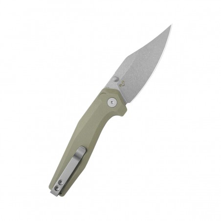 Nóż składany Kubey Hades Tan G10, Stonewashed 14C28N by Damned Designs (KU394C) Nóż składany Kubey Hades Tan G10, Stonewashed 14C28N by Damned Designs (KU394C)