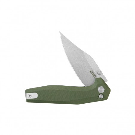 Nóż składany Kubey Hades Green G10, Stonewashed 14C28N by Damned Designs (KU394B) Nóż składany Kubey Hades Green G10, Stonewashed 14C28N by Damned Designs (KU394B)
