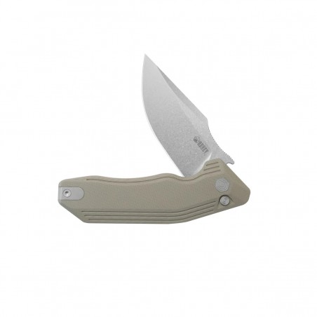 Nóż składany Kubey Basilisk Tan G10, Stonewashed 14C28N by Damned Designs (KU391C) Nóż składany Kubey Basilisk Tan G10, Stonewashed 14C28N by Damned Designs (KU391C)