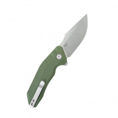 Nóż składany Kubey Basilisk Green G10, Stonewashed 14C28N by Damned Designs (KU391B) Nóż składany Kubey Basilisk Green G10, Stonewashed 14C28N by Damned Designs (KU391B)