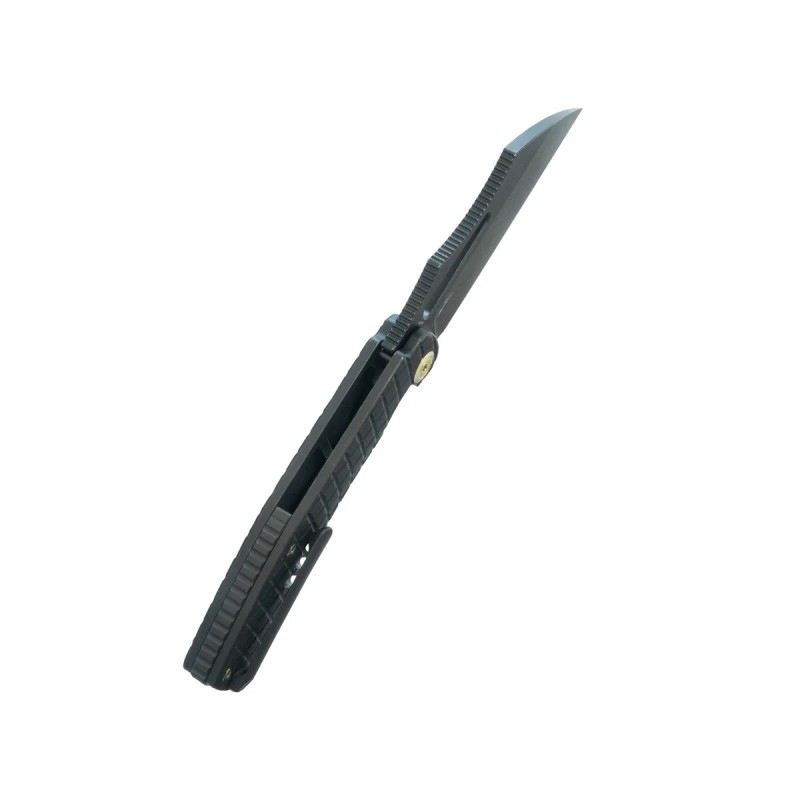 Nóż składany Kubey Sylow Black Titanium, Blackwashed 14C28N by James Lowe (KU260D)