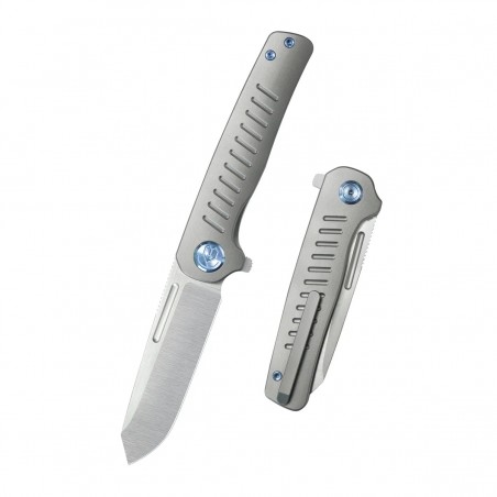 Nóż składany Kubey KB Knives Steelhead Gray Titanium, Satin M390 by Mark Perez (KB315A) Nóż składany Kubey KB Knives Steelhead Gray Titanium, Satin M390 by Mark Perez (KB315A)