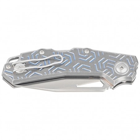 Nóż składany Viper Alfa Gray/Blue Titanium, Satin MagnaCut by Simone Tonolli (V6020TI3DBL) Nóż składany Viper Alfa Gray/Blue Titanium, Satin MagnaCut by Simone Tonolli (V6020TI3DBL)
