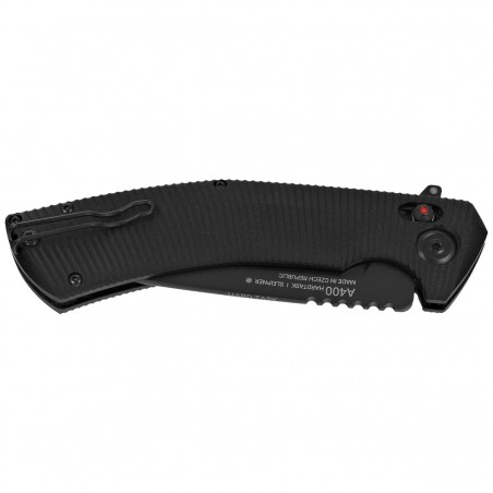 Nóż składany ANV A400 BB Black G10, Black DLC Sleipner (ANVA400-001) Nóż składany ANV A400 BB Black G10, Black DLC Sleipner (ANVA400-001)