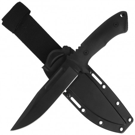 Nóż Spartan Blades Harsey Fighter Black Polymer, Black Powder 1095 Cro-Van by William W. Harsey Jr. (SBSL006BK) Nóż Spartan Blades Harsey Fighter Black Polymer, Black Powder 1095 Cro-Van by William W. Harsey Jr. (SBSL006BK)