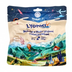 Żywność liofilizowana Lyommy Wołowina w piwie z grzybami...