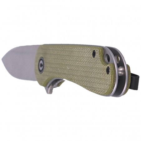 Nóż składany CIVIVI Elementum Flipper Olive Micarta, Satin Finish (C907S) Nóż składany CIVIVI Elementum Flipper Olive Micarta, Satin Finish (C907S)
