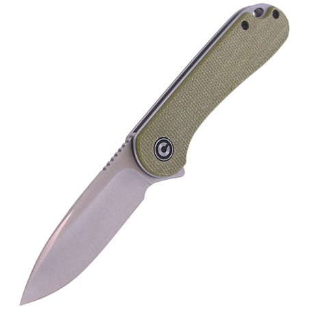 Nóż składany CIVIVI Elementum Flipper Olive Micarta, Satin Finish (C907S) Nóż składany CIVIVI Elementum Flipper Olive Micarta, Satin Finish (C907S)