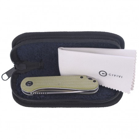 Nóż składany CIVIVI Elementum Flipper Olive Micarta, Satin Finish (C907S) Nóż składany CIVIVI Elementum Flipper Olive Micarta, Satin Finish (C907S)