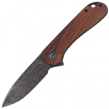 Nóż składany CIVIVI Elementum Flipper Cuibourtia Wood, Black Damascus (C907DS-2) Nóż składany CIVIVI Elementum Flipper Cuibourtia Wood, Black Damascus (C907DS-2)