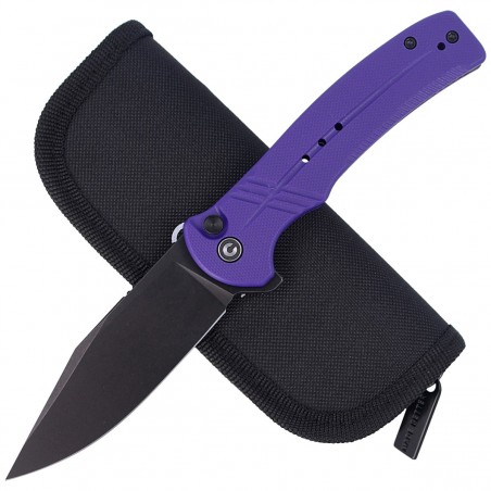 Nóż składany CIVIVI Cogent Purple G10, Black Stonewashed 14C28N (C20038D-2) Nóż składany CIVIVI Cogent Purple G10, Black Stonewashed 14C28N (C20038D-2)