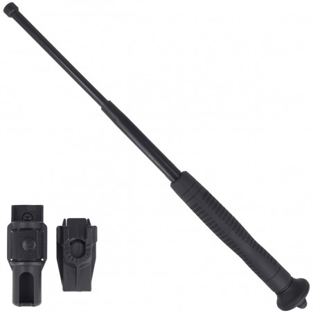 Pałka teleskopowa hartowana ESP Ergonomic 18'' z głowicą kubotan (ExB-18HE-BK BH-54/BE-01) Pałka teleskopowa hartowana ESP Ergonomic 18'' z głowicą kubotan (ExB-18HE-BK BH-54/BE-01)