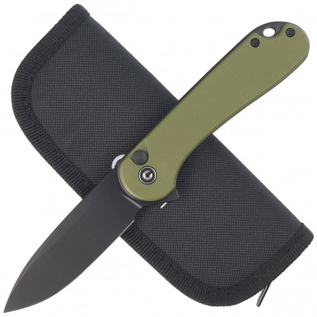 Nóż składany Civivi Button Lock Elementum II OD Green G10, Black Stonewashed Nitro-V (C18062P-3) Nóż składany Civivi Button Lock Elementum II OD Green G10, Black Stonewashed Nitro-V (C18062P-3)