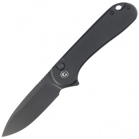 Nóż składany Civivi Button Lock Elementum II Black G10, Black Stonewashed Nitro-V (C18062P-1) Nóż składany Civivi Button Lock Elementum II Black G10, Black Stonewashed Nitro-V (C18062P-1)