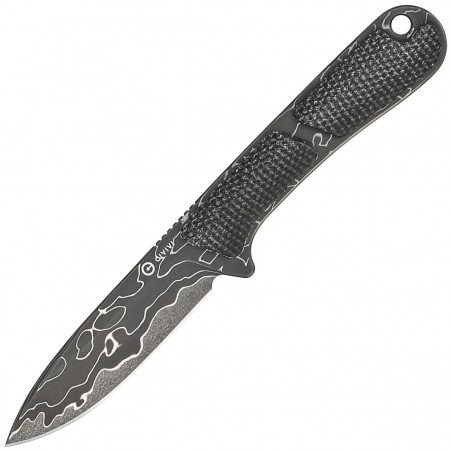 Nóż Civivi Mini Elementum Fixed Dark Green Micarta, Damascus (C23010-DS1) Nóż Civivi Mini Elementum Fixed Dark Green Micarta, Damascus (C23010-DS1)