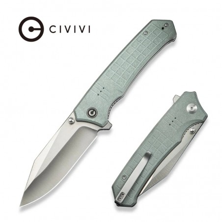 Nóż składany Civivi Tacticorix Gray Shredded G10, Satin Nitro-V (C23055-3) Nóż składany Civivi Tacticorix Gray Shredded G10, Satin Nitro-V (C23055-3)