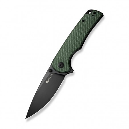 Nóż składany Sencut Praktisk Green Canvas Micarta, Black 9Cr18MoV (S24019-3) Nóż składany Sencut Praktisk Green Canvas Micarta, Black 9Cr18MoV (S24019-3)