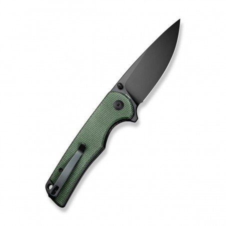 Nóż składany Sencut Praktisk Green Canvas Micarta, Black 9Cr18MoV (S24019-3) Nóż składany Sencut Praktisk Green Canvas Micarta, Black 9Cr18MoV (S24019-3)