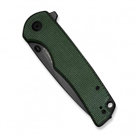 Nóż składany Sencut Praktisk Green Canvas Micarta, Black 9Cr18MoV (S24019-3) Nóż składany Sencut Praktisk Green Canvas Micarta, Black 9Cr18MoV (S24019-3)