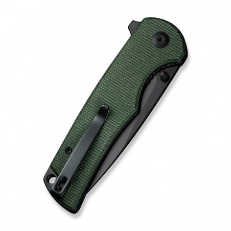 Nóż składany Sencut Praktisk Green Canvas Micarta, Black 9Cr18MoV (S24019-3) Nóż składany Sencut Praktisk Green Canvas Micarta, Black 9Cr18MoV (S24019-3)