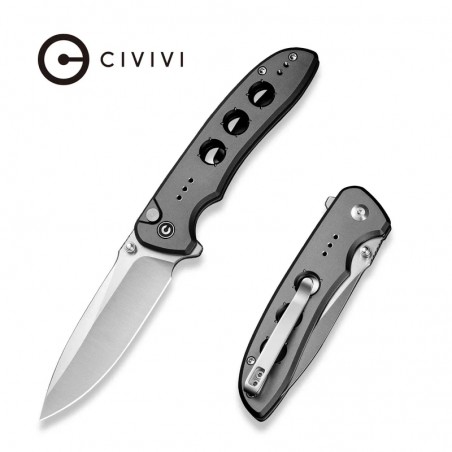 Nóż składany Civivi Hyperpulse Gray Aluminium, Satin 14C28N (C23087A-3) Nóż składany Civivi Hyperpulse Gray Aluminium, Satin 14C28N (C23087A-3)