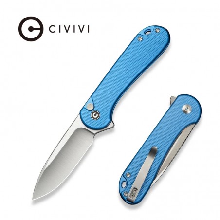 Nóż składany Civivi Button Lock Elementum II Blue Aluminium, Satin Nitro-V (C18062PD-2) Nóż składany Civivi Button Lock Elementum II Blue Aluminium, Satin Nitro-V (C18062PD-2)