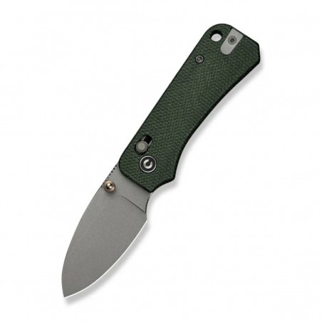 Nóż składany Civivi Baby Banter 2 Green Canvas Micarta, Gray Stonewashed Nitro-V by Ben Petersen (C23074-3) Nóż składany Civivi Baby Banter 2 Green Canvas Micarta, Gray Stonewashed Nitro-V by Ben Petersen (C23074-3)