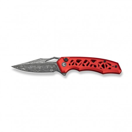 Nóż składany Civivi Anaaki Red Aluminium, Damascus (C24039-DS1) Nóż składany Civivi Anaaki Red Aluminium, Damascus (C24039-DS1)