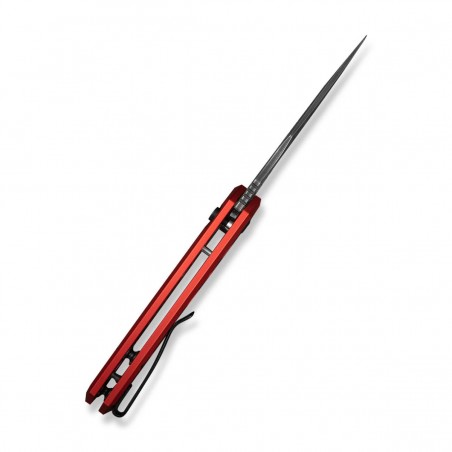 Nóż składany Civivi Anaaki Red Aluminium, Damascus (C24039-DS1) Nóż składany Civivi Anaaki Red Aluminium, Damascus (C24039-DS1)