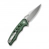 Nóż składany Civivi Anaaki Green Aluminium, Satin Nitro-V (C24039-3)