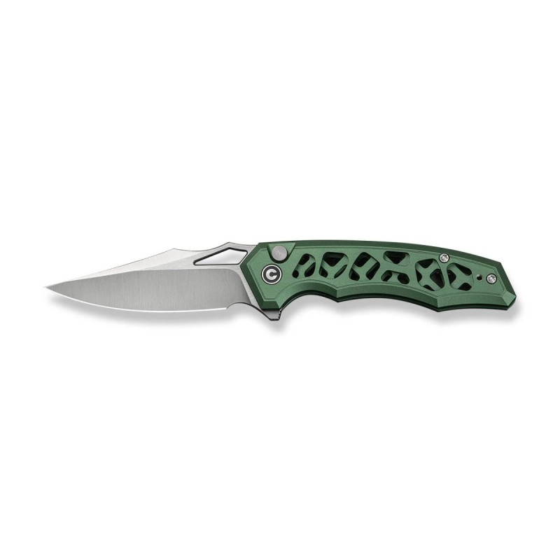 Nóż składany Civivi Anaaki Green Aluminium, Satin Nitro-V (C24039-3)