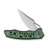 Nóż składany Civivi Anaaki Green Aluminium, Satin Nitro-V (C24039-3)