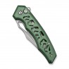 Nóż składany Civivi Anaaki Green Aluminium, Satin Nitro-V (C24039-3)