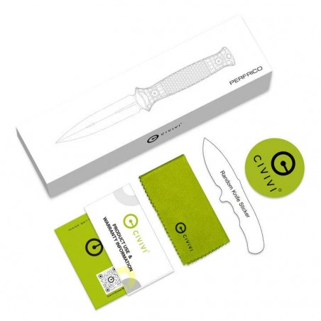 Nóż Civivi Perfrico Black G10, Satin 14C28N (C23026-1) Nóż Civivi Perfrico Black G10, Satin 14C28N (C23026-1)