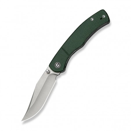 Nóż składany Civivi Clingman Green Canvas Micarta, Satin Nitro-V by Taylor Martin Best Damn EDC (C23065-4) Nóż składany Civivi Clingman Green Canvas Micarta, Satin Nitro-V by Taylor Martin Best Damn EDC (C23065-4)