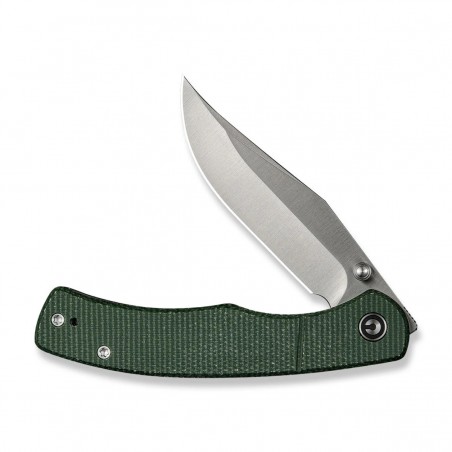 Nóż składany Civivi Clingman Green Canvas Micarta, Satin Nitro-V by Taylor Martin Best Damn EDC (C23065-4) Nóż składany Civivi Clingman Green Canvas Micarta, Satin Nitro-V by Taylor Martin Best Damn EDC (C23065-4)