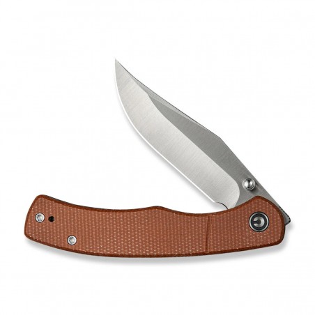 Nóż składany Civivi Clingman Brown Canvas Micarta, Satin Nitro-V by Taylor Martin Best Damn EDC (C23065-3) Nóż składany Civivi Clingman Brown Canvas Micarta, Satin Nitro-V by Taylor Martin Best Damn EDC (C23065-3)