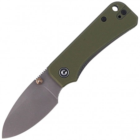 Nóż składany CIVIVI Baby Banter Green G10, Gray Stonewashed by Ben Petersen (C19068S-5) Nóż składany CIVIVI Baby Banter Green G10, Gray Stonewashed by Ben Petersen (C19068S-5)