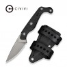 Nóż Civivi Sōkn Black G10, Stonewashed Nitro-V by Kyle Lamb (C22027-1)