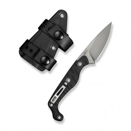 Nóż Civivi Sōkn Black G10, Stonewashed Nitro-V by Kyle Lamb (C22027-1)