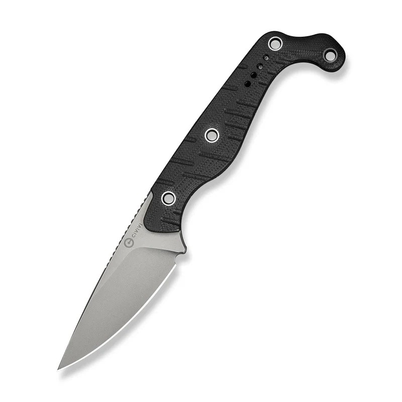 Nóż Civivi Sōkn Black G10, Stonewashed Nitro-V by Kyle Lamb (C22027-1)